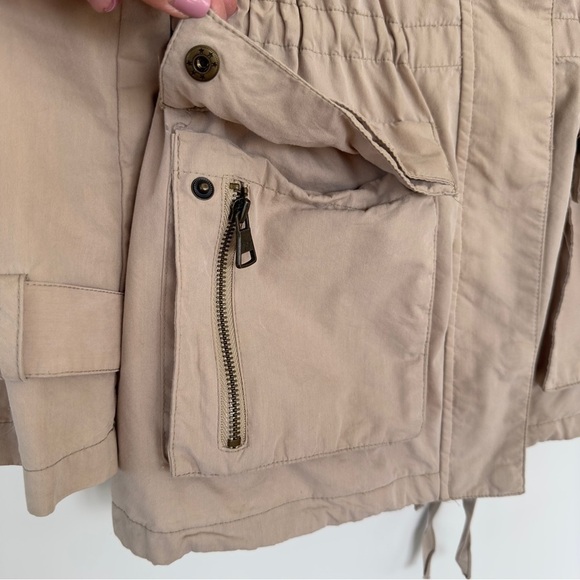 Steve Madden spring jacket, zip front with drawstring waist, cotton blend - Picture 6 of 16